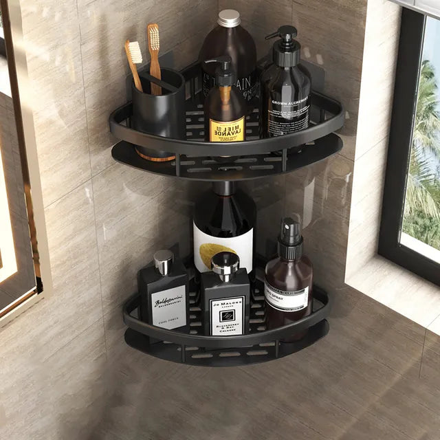 Easy Install Shower Caddy - Compact Bathroom Shelf