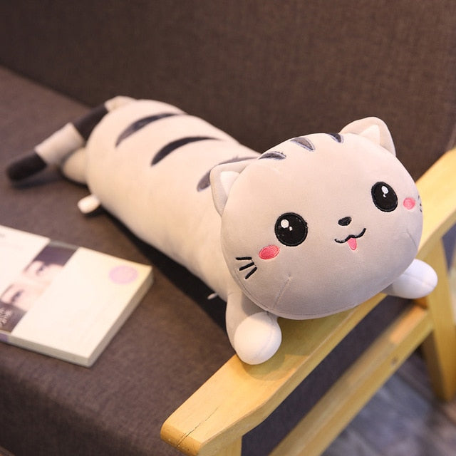 Cute Kitty Bolster Pillow