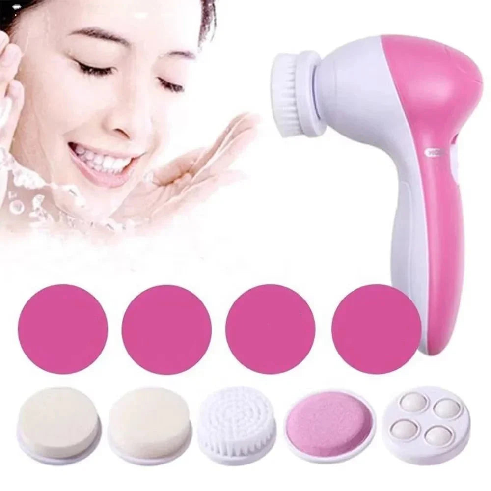 Advanced 5-in-1 Facial Cleanser and Exfoliator Tool