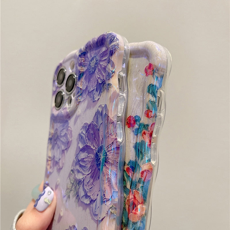 Colorful Flower iPhone Phone Cover