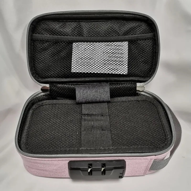 Secure Travel Makeup Case with Combination Lock