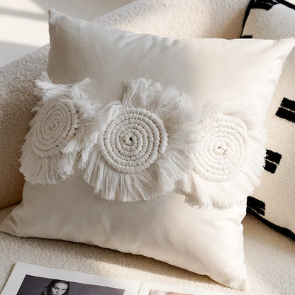 Stylish Embroidered Horse Print Throw Pillow for Home