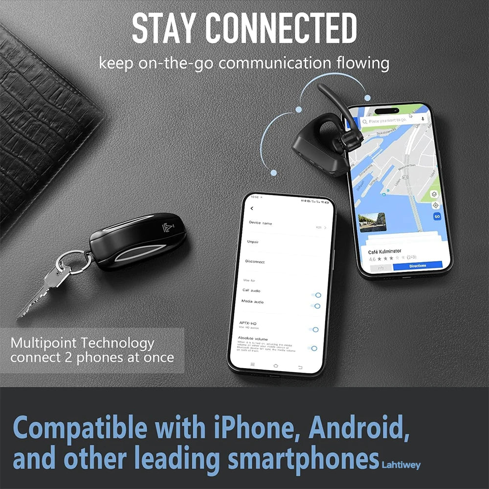 Wireless Noise-Cancelling Bluetooth Headphones