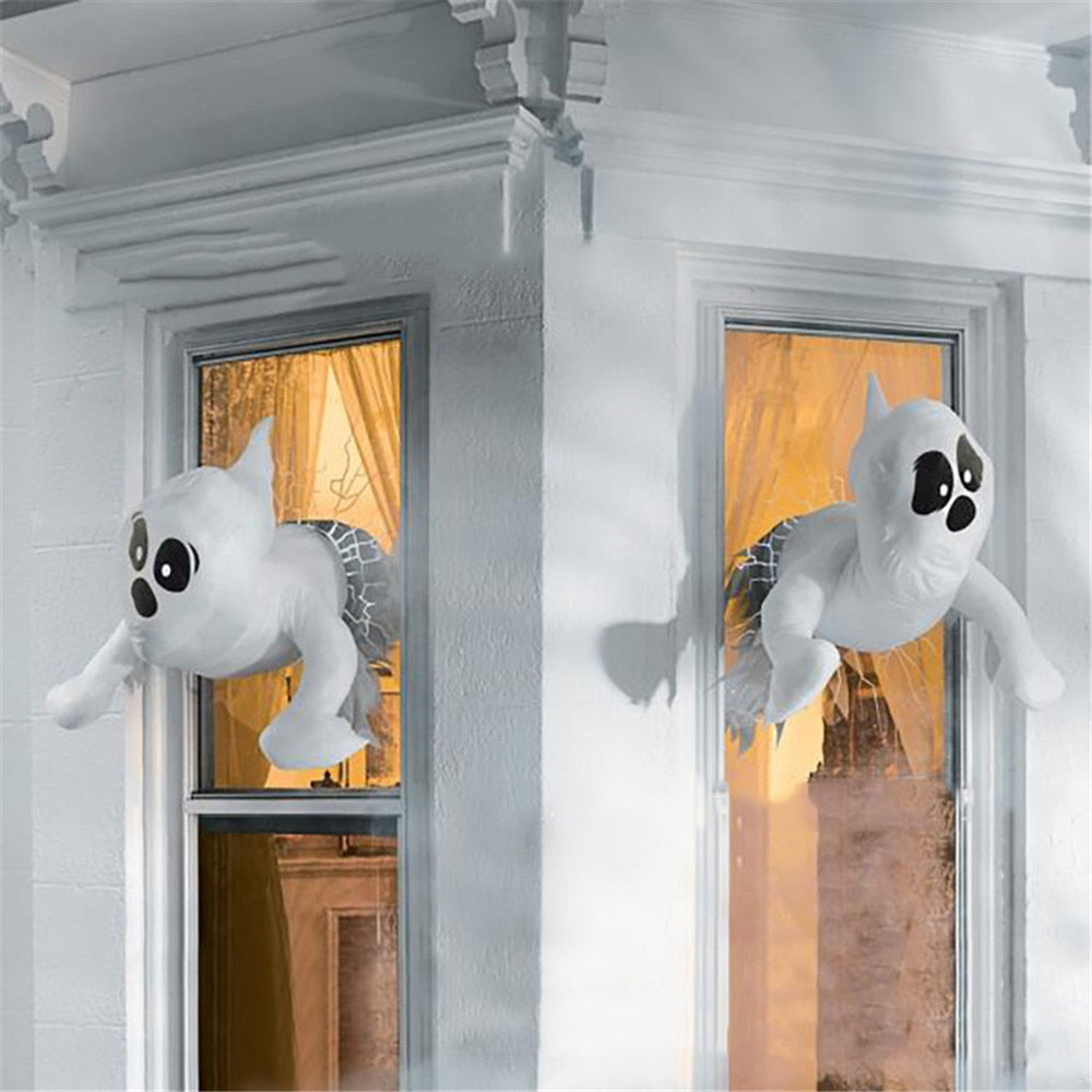 Spooky Window Hanging Ghost Decor