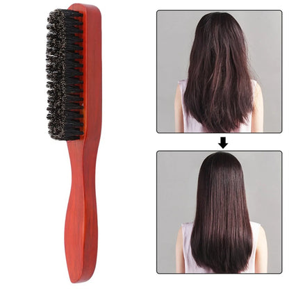Pro Hair Wooden Detangling Brush for Home Styling