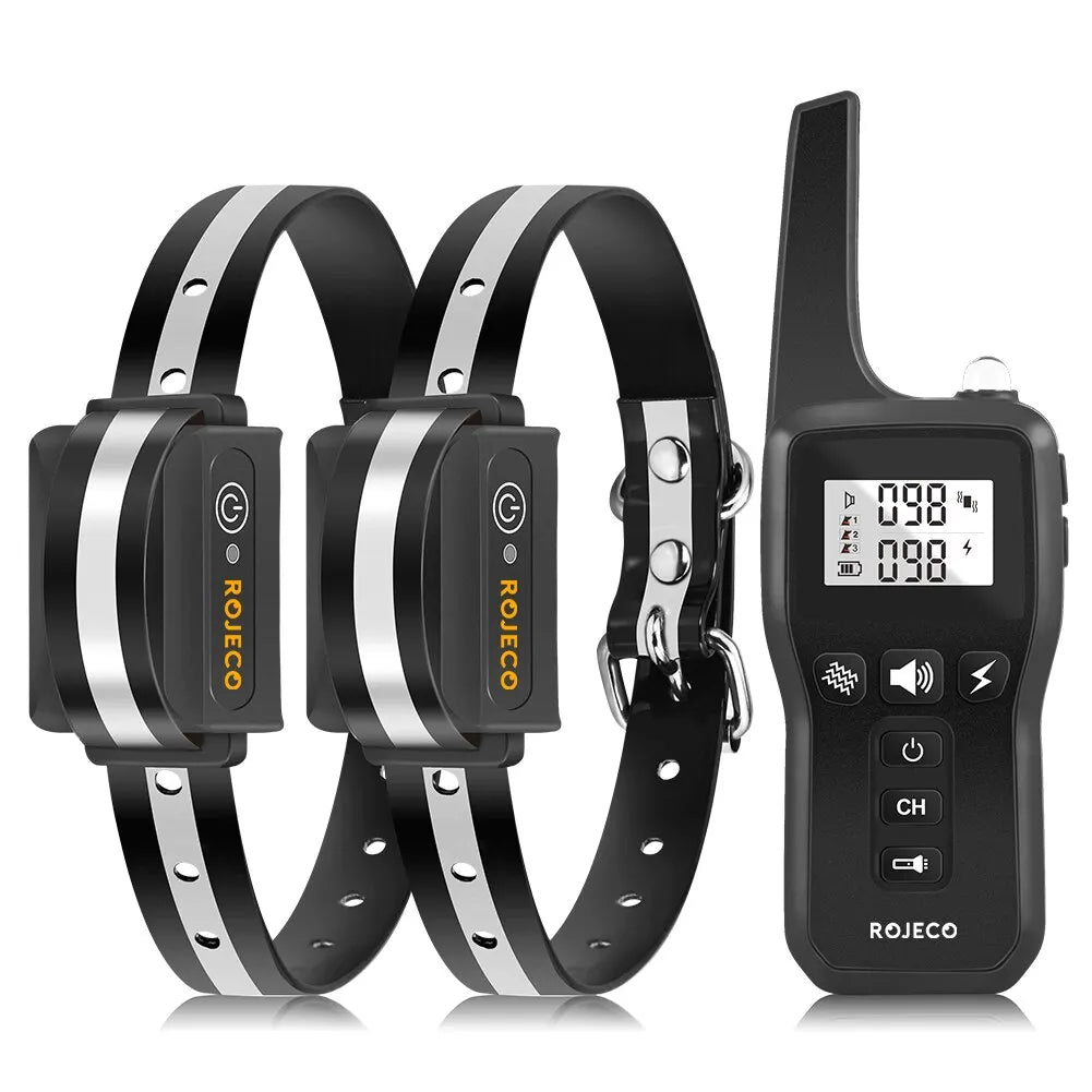 Long Range Dog Training Collar - Waterproof Rechargeable