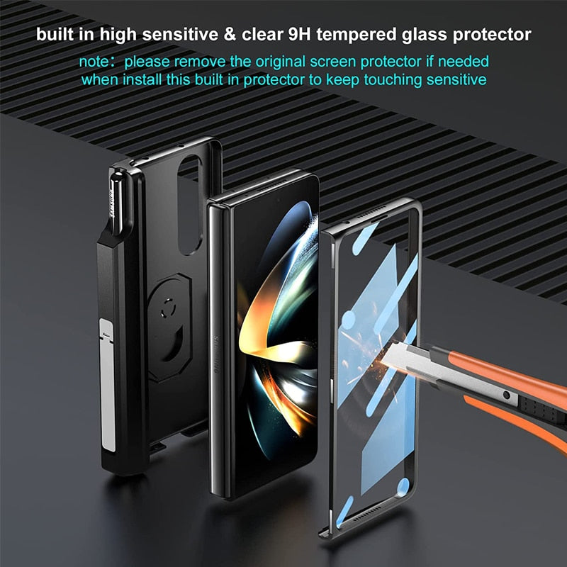 Premium Case with S Pen Holder for Samsung Galaxy Z Fold - Fesara
