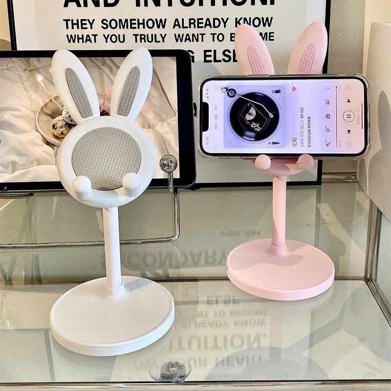 Fun Rabbit Phone Stand Holder Adjustable Tablet