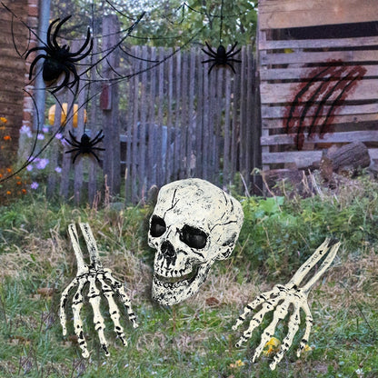 Spooky Zombie Skeleton Yard Halloween Decoration