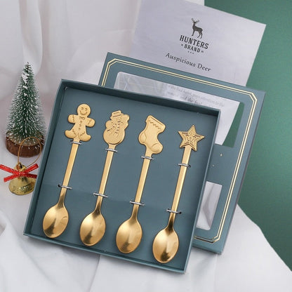 Holiday 4 Piece Santa Table Setting Set