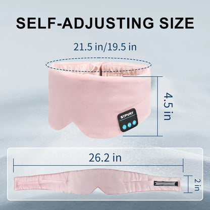 Sleep Mask With Wireless Headphones
