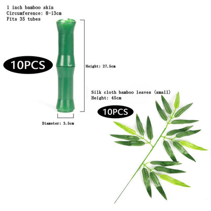 Natural Bamboo Pipe Insulation Cover Kit