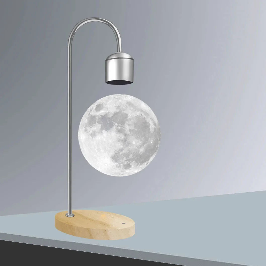 Floating LED Moon Light with Wireless Charging Base