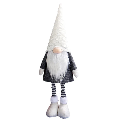 Fesara Cute Adjustable Christmas Gnome Figurines