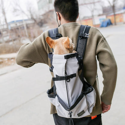 Pet Travel Tote Bag with Side Pouch for Dogs & Cats - Fesara