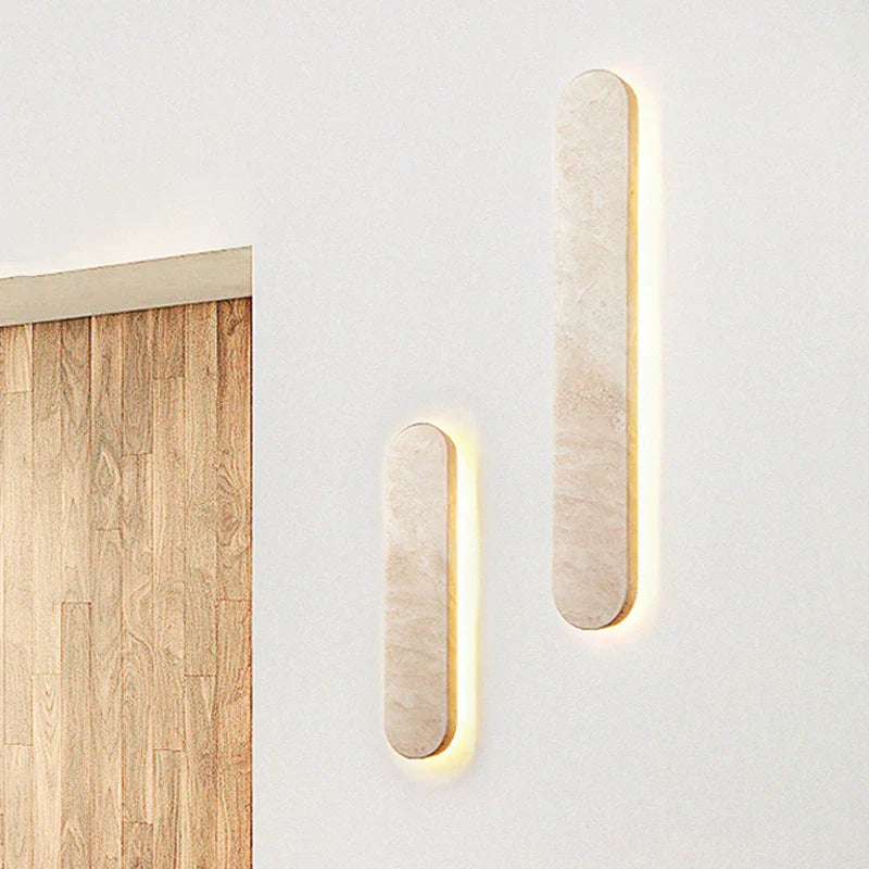 Natural Stone Minimalist Wall Lamp