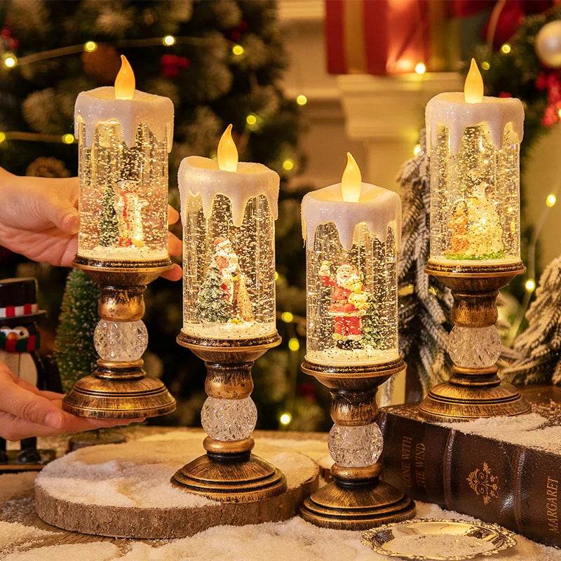Warm Glow LED Christmas Lights - Fesara