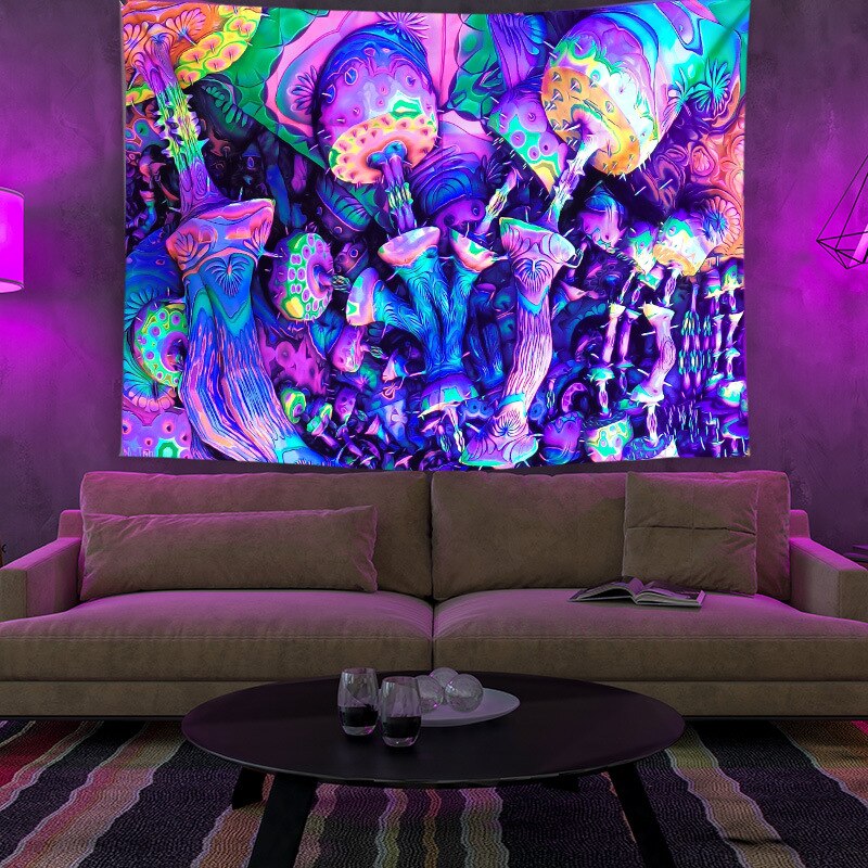 Vibrant Glow Wall Hanging Tapestry