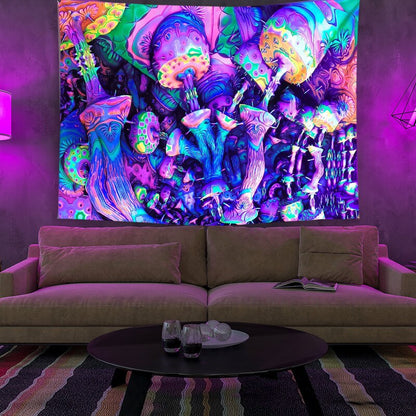 Vibrant Glow Wall Hanging Tapestry