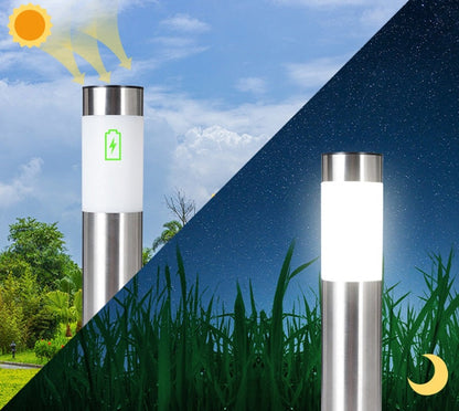 Solar Powered Outdoor Pathway Lamp