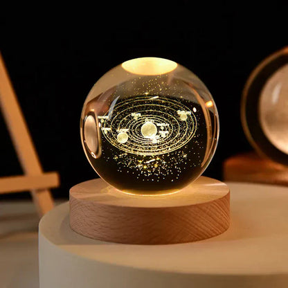 Beautiful Crystal Night Lamp Gift