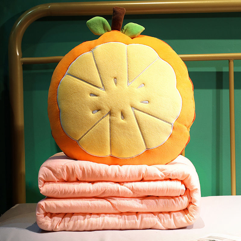 Cozy Portable Folding Travel Blanket Pillow