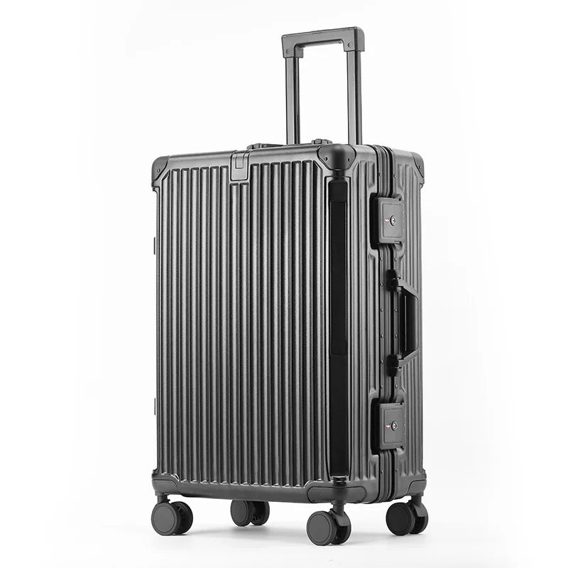 Durable Hardside Luggage with Metal Frame