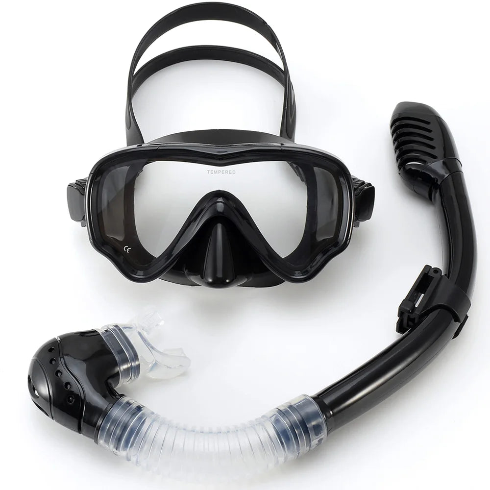 Kids Snorkeling Mask Set with Anti-Fog Lens - Fesara
