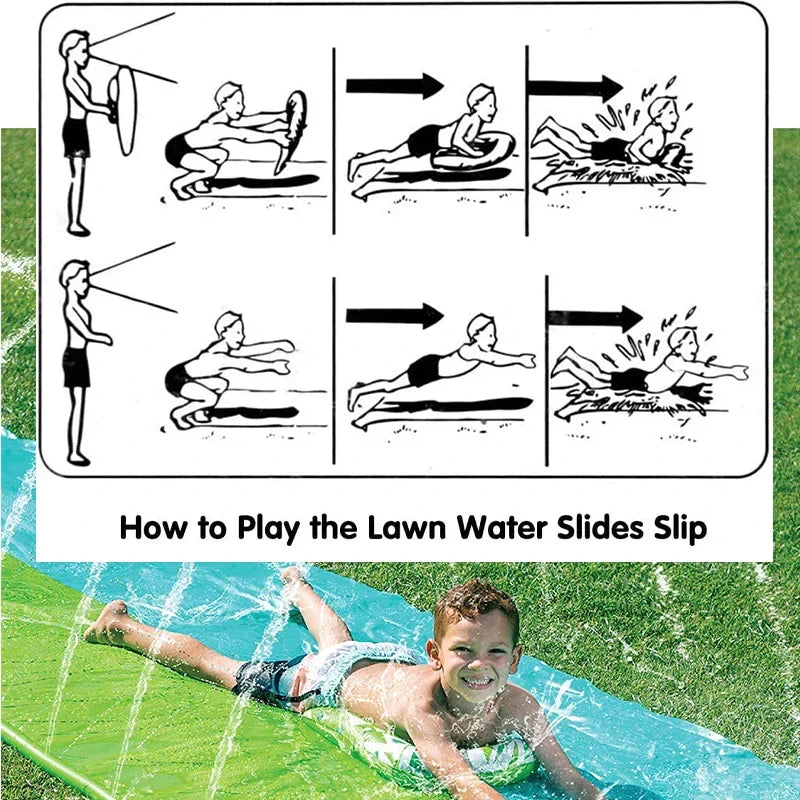 Fun Inflatable Outdoor Water Slide for Kids