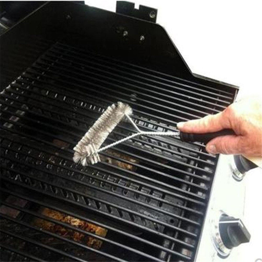 Heavy Duty Stainless Steel Grill Cleaner Brush