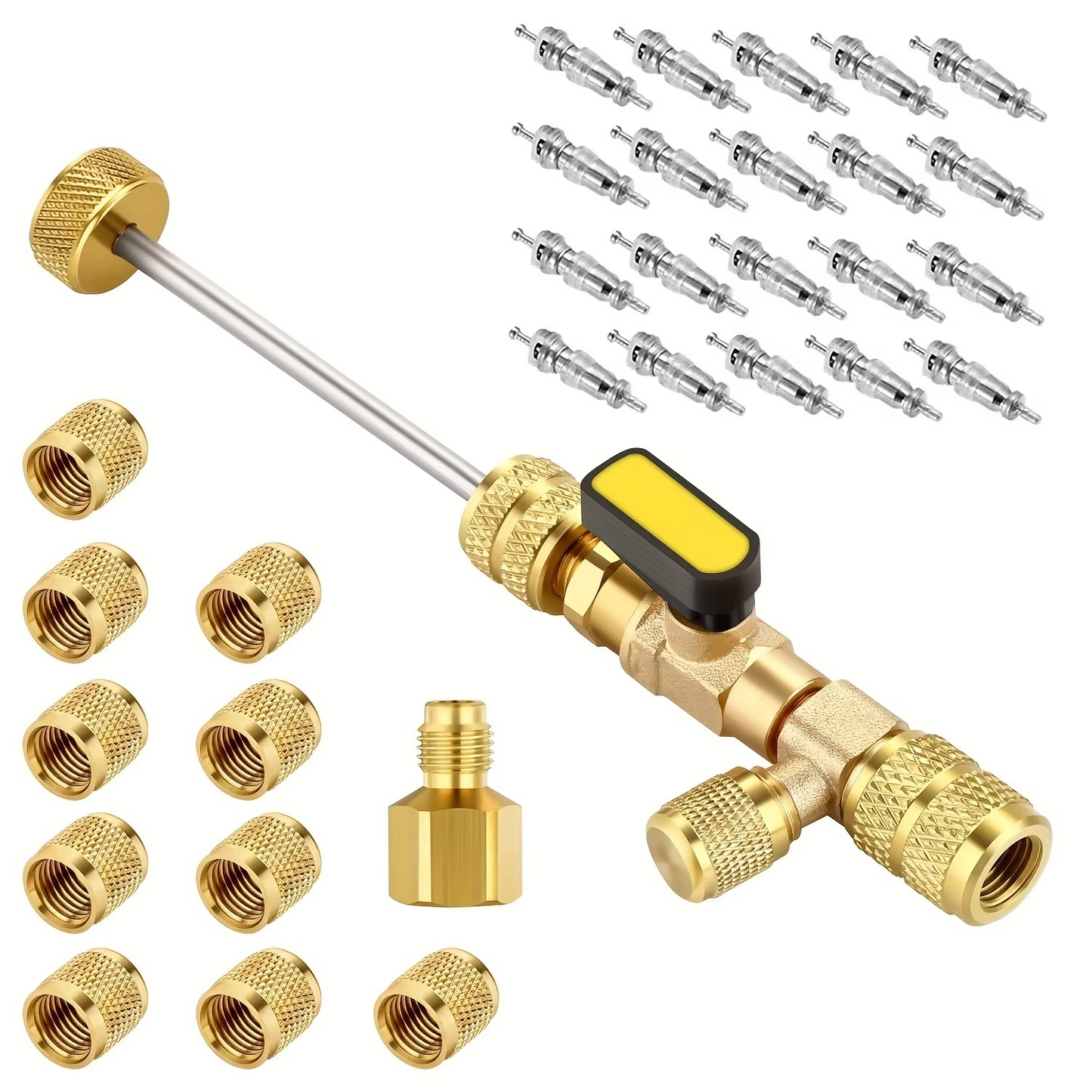 Universal HVAC Valve Core Removal Tool Kit