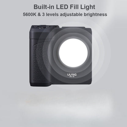 Compact LED Wireless Phone Grip Stabilizer
