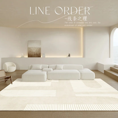 Plush Anti-Slip Shaggy Area Rug for Living Room and Bedroom