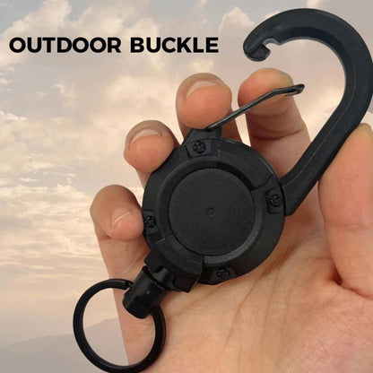 Strong Metal Retractable Keychain