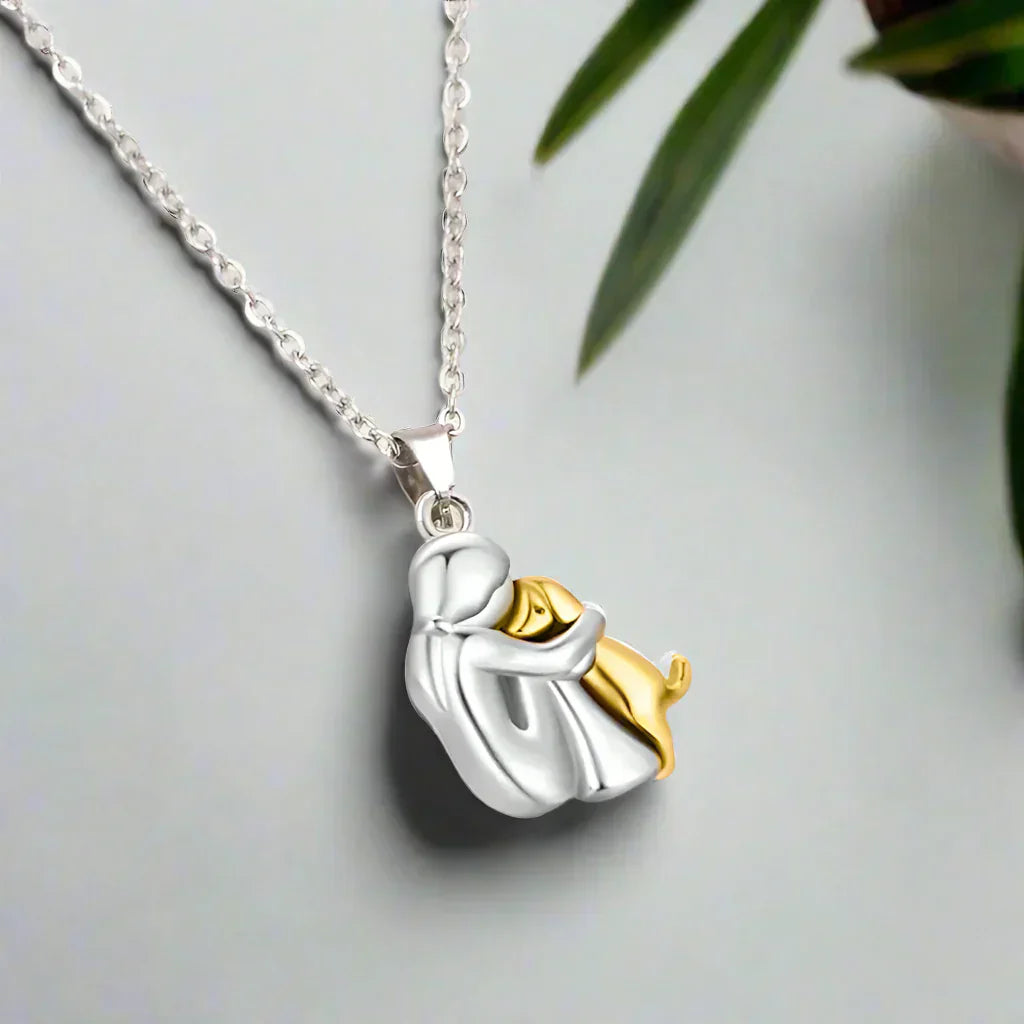 Beautiful Diamond Cut Pendant Necklace Luxury Jewelry