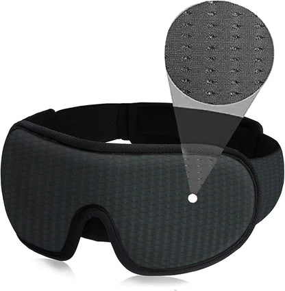 SleepyTime - Plush Contoured Eye Mask for Restful Nights