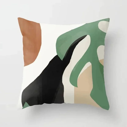 Soft Floral Pillow Cover for Home Decor