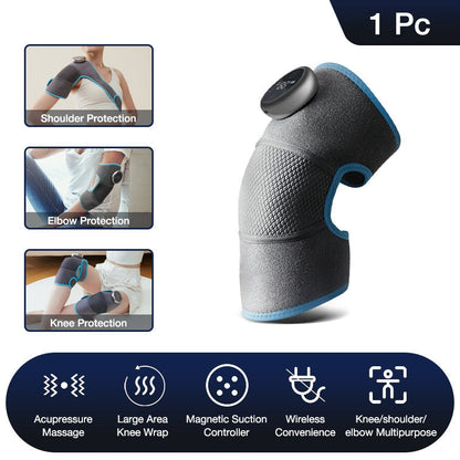 Warm Electric Knee Heat Massage Pad - Fesara