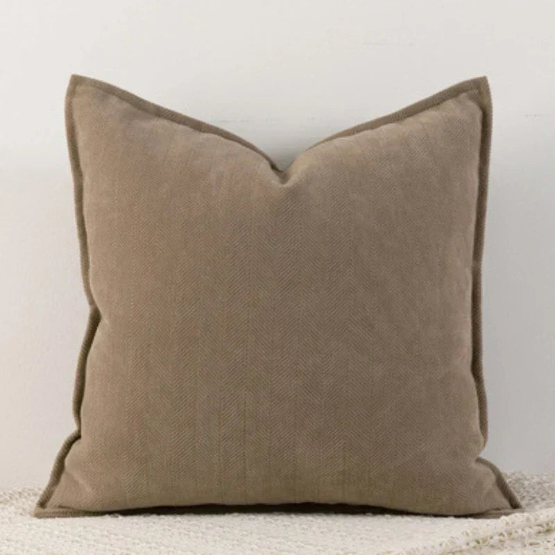 Soft Chenille Cushion Cover for Modern Home Decor