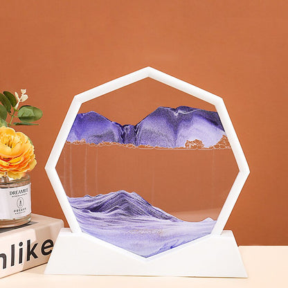 Oceanic Wave Hexagon Sand Table Decor