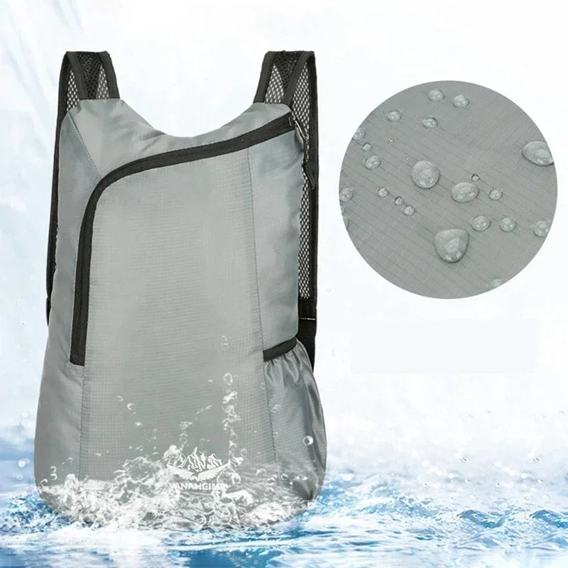 Lightweight Water Resistant Folding Backpack 20L