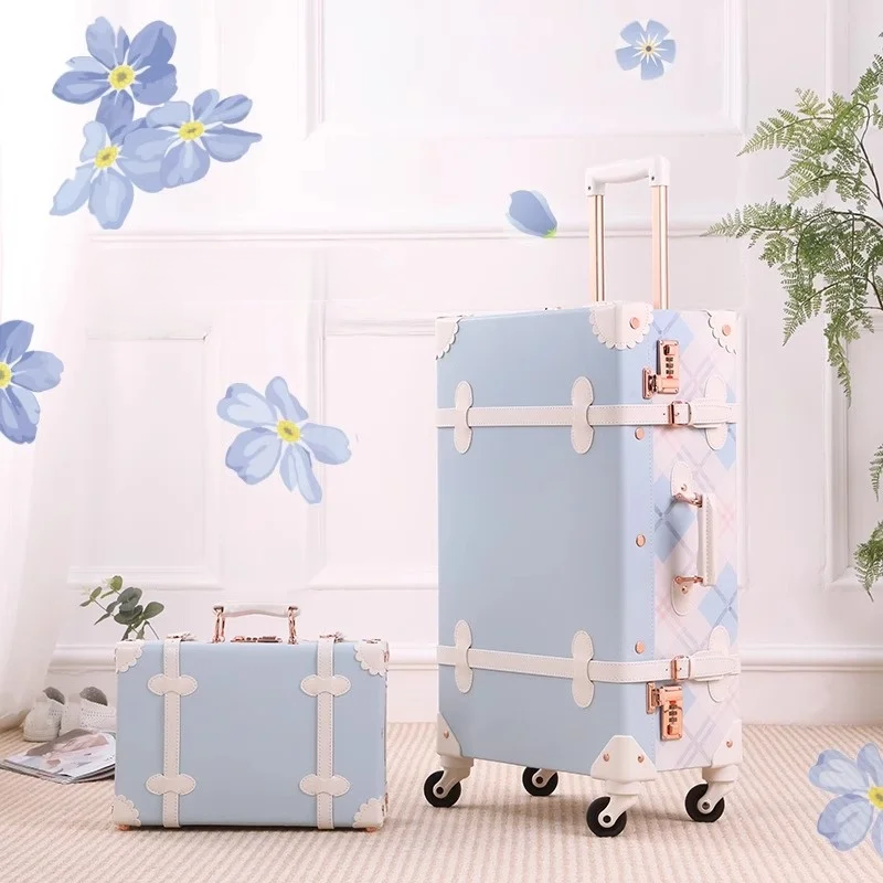 Vintage Style Hardshell Luggage Set Valencia