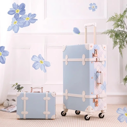Vintage Style Hardshell Luggage Set Valencia