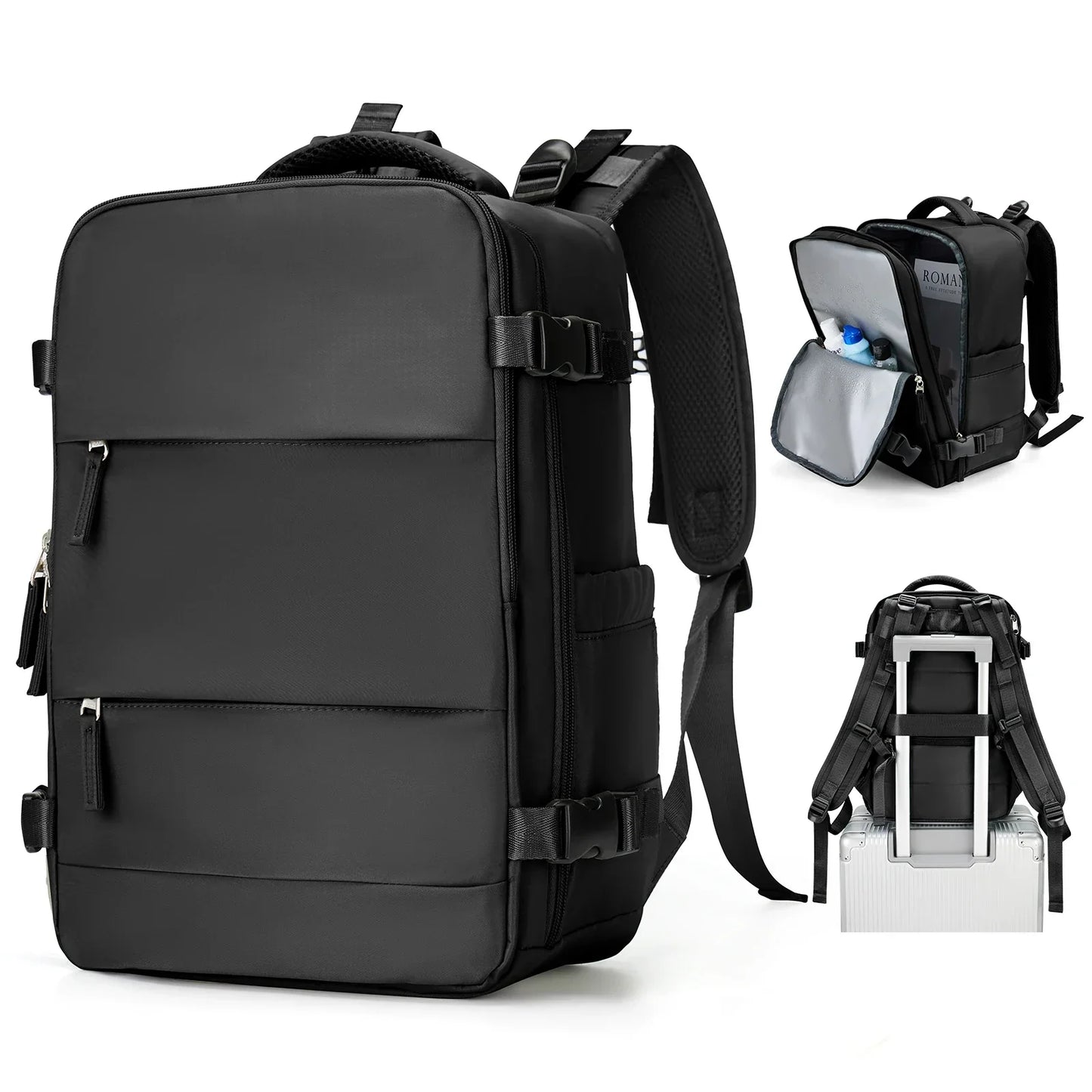 Waterproof Travel Backpack with Laptop Sleeve