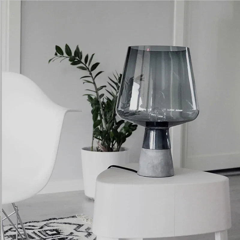 Simple Concrete Table Light