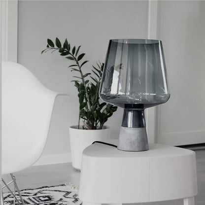 Simple Concrete Table Light