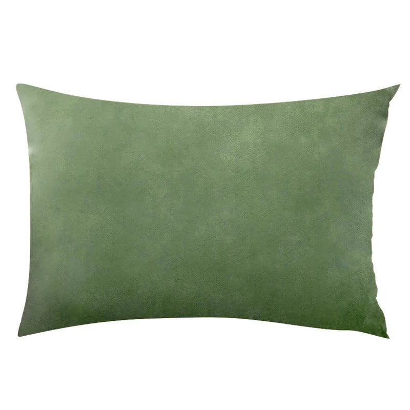 Soft Velvet Pillow in Bright Pastel Shades