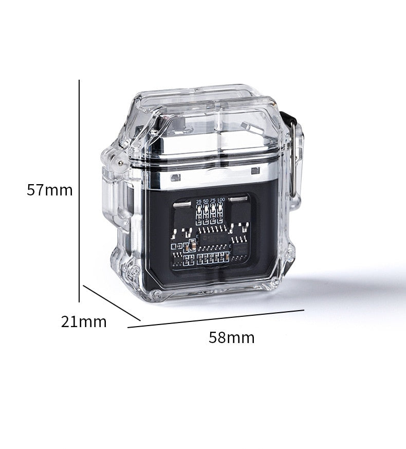 Colorful Waterproof Dual Flame Lighter