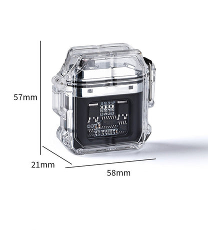 Colorful Waterproof Dual Flame Lighter