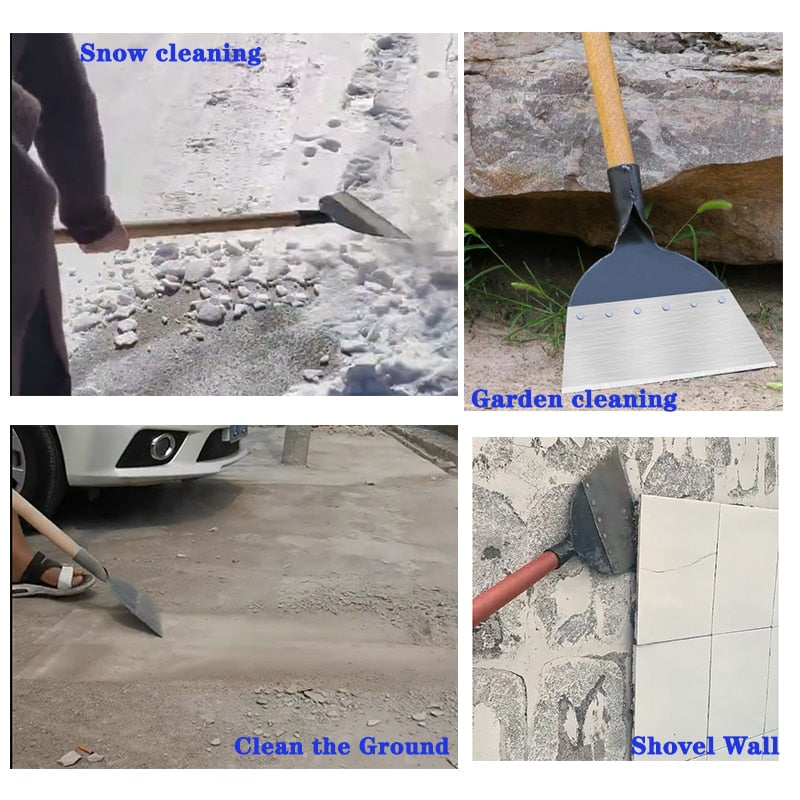 Heavy Duty Metal Gardening Digging Shovel